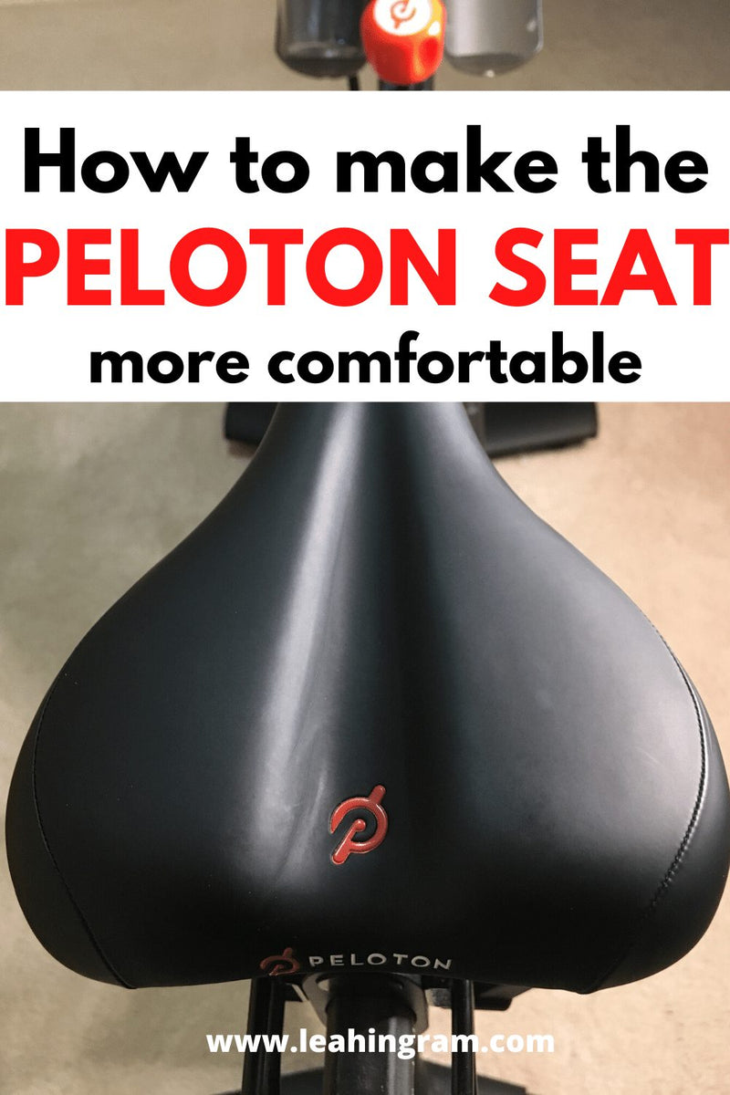 more comfortable peloton seat