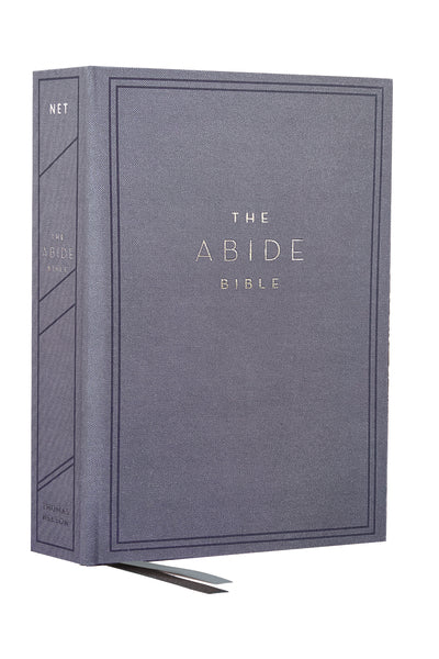 NET, Abide Bible, Comfort Print: Holy Bible