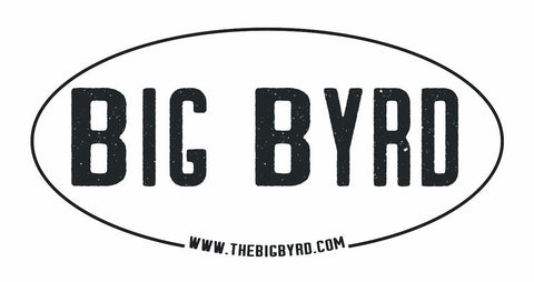 Big Byrd Sticker 4"x2"