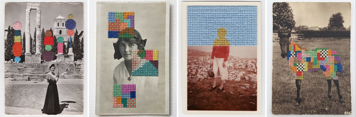 Francesca Cramer colourful postcards