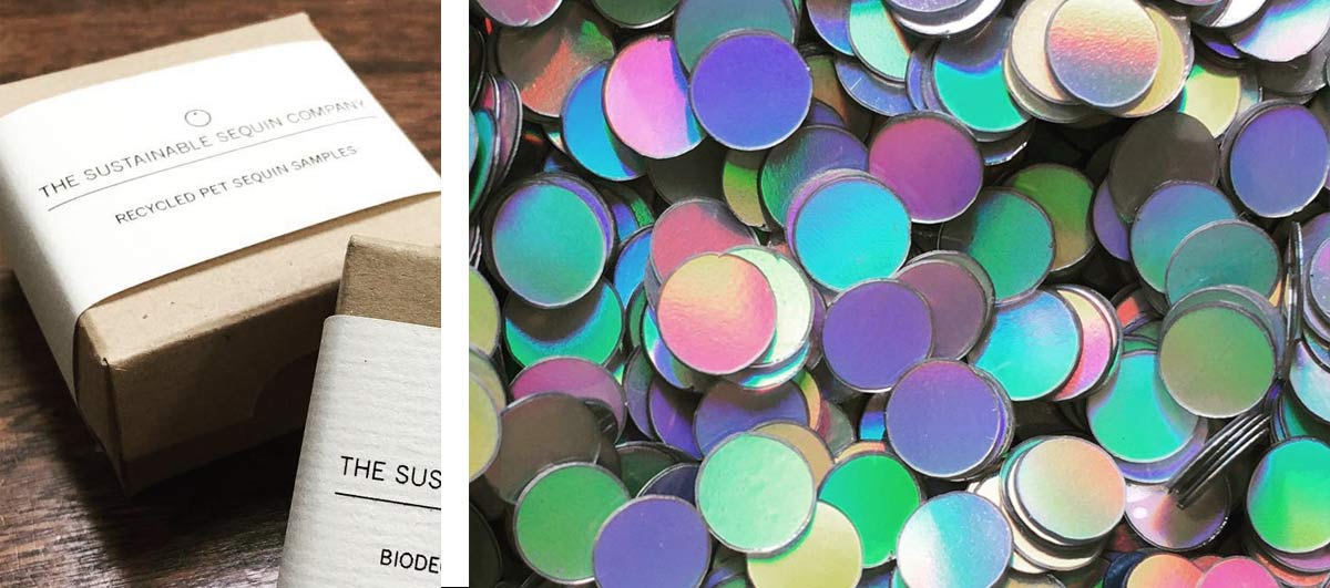 Sustainable sequin co packaging &  sequins