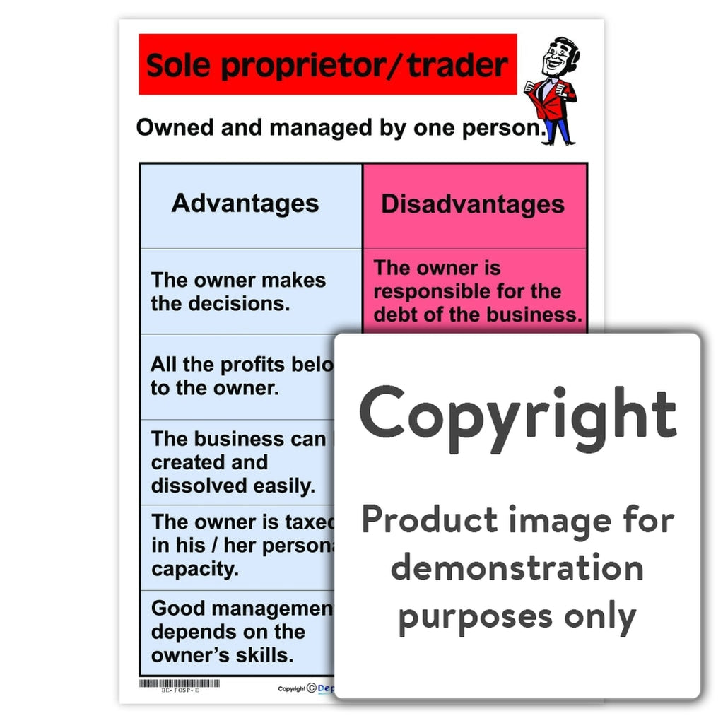 Sole Proprietorship Chart