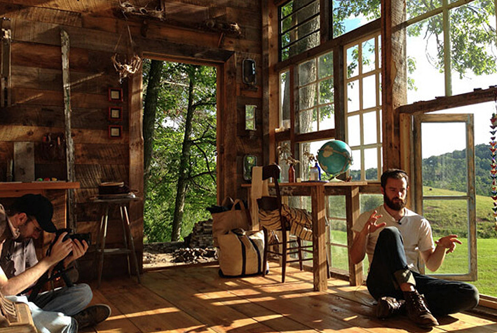 Couple Leave Their Home to Build a Love Nest Out Of Recycled Windows