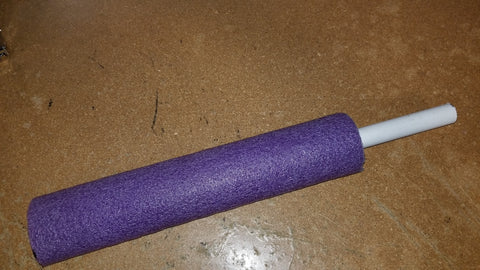pvc pipe in pool noodle