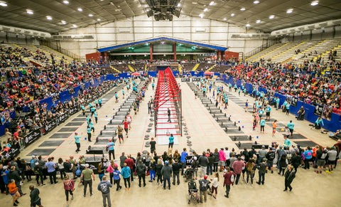 The Fittest Experience competition floor