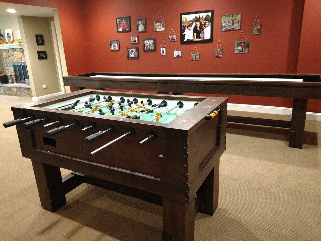 olhausen breckenridge foosball table with shuffleboard