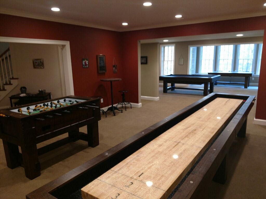 olhausen breckenridge shuffleboard with foosball