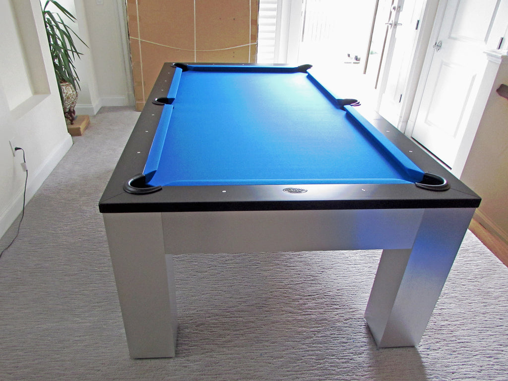 olhausen madison pool table 7' brushed aluminum end