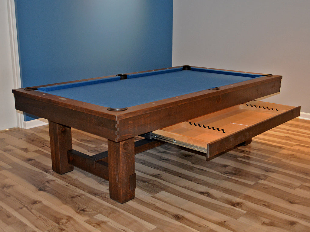 Olhausen Breckenridge pool table with drawer showroom