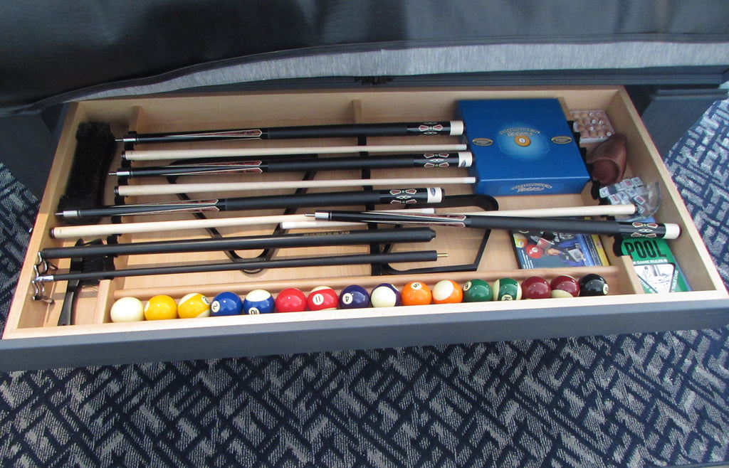 classic 7' pool table drawer