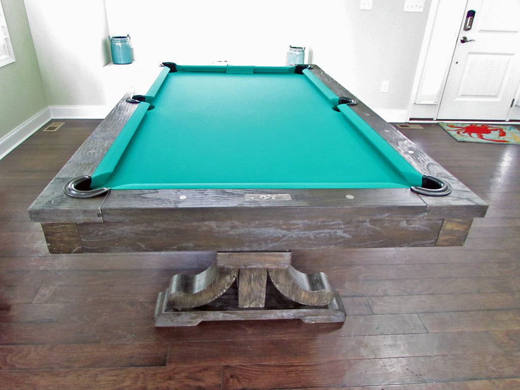 rustic pool table beach house maryland