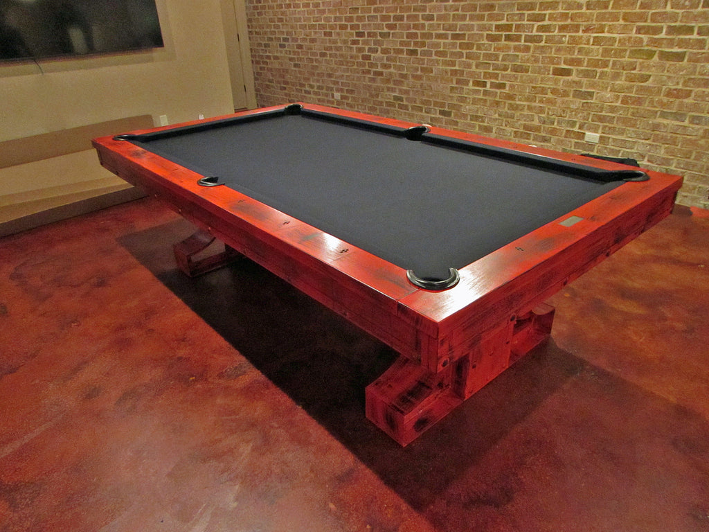 plank and hide rexx pool table red greencastle pennsylvania