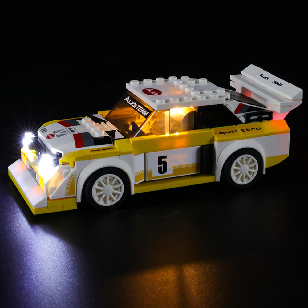Light kit For LEGO 76897 1985 Audi Sport quattro S1 Speed Champions lighting set 