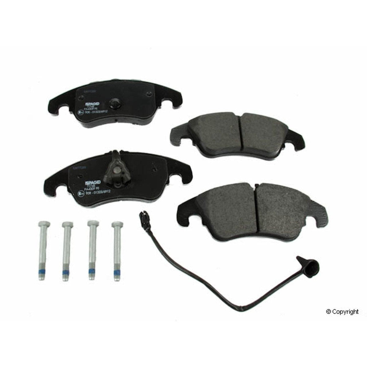 A-Premium Disc Brake Pad Wear Sensors Compatible with Audi Q5 2013