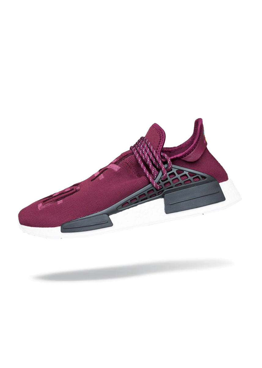 adidas nmd pharrell hu friends and family burgundy