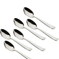 6-piece Stainless Steel Tablespoons with Round Edge - Bamagate