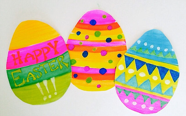 15 Easy Easter Egg Crafts For Kids - No Time For Flash Cards