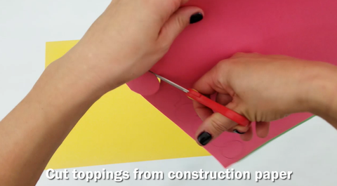 Scissors Cutting Construction Paper