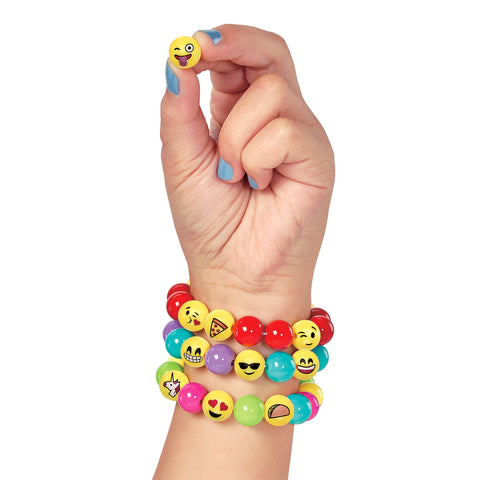 Emoji Bracelets on Hand