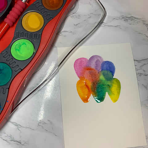 Connector Paint and Watercolor Circles