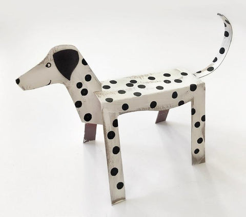 Cardboard dalmatian dog 