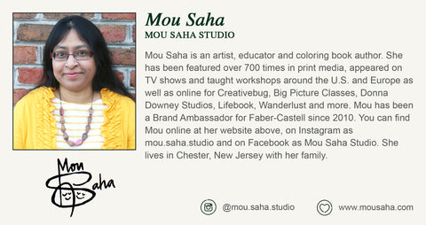Artist Biography - Mou Saha - Mou Saha Studios