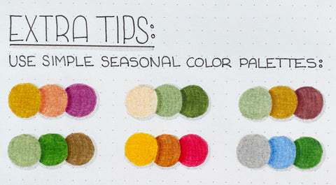Extra Tips for Simple Seasonal Color Palettes