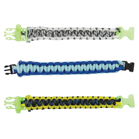 Glow-in-the-Dark Paracord Wristbands