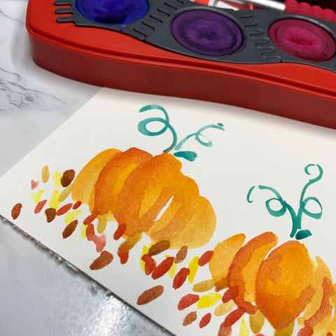 Painted Pumpkin Doodles