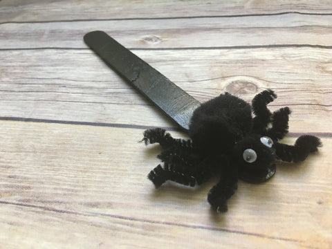 Spider Bookmark Craft