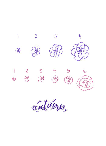 Flower Drawing Tutorial