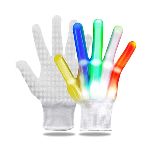 led finger gloves