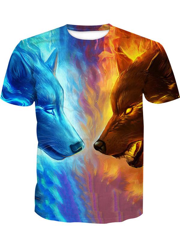 3d animal print t shirts