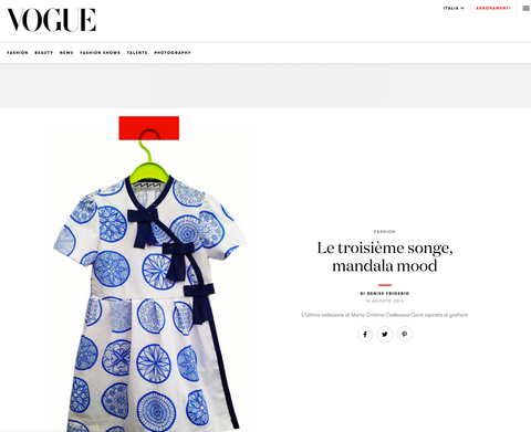 Le Troisième Songe Vogue Italia #voguetalents