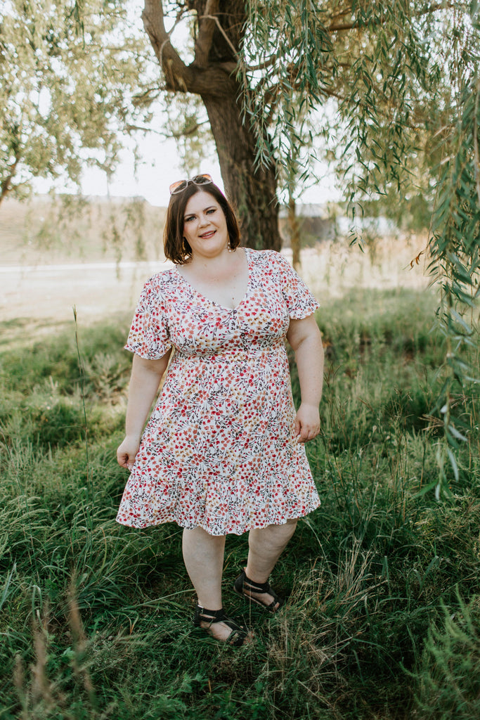 最新の激安 naoho love flower dress flower-ivory flower-ivory