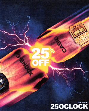 G-SHOCK & Casio Sale - 25% off w/ code 25OCLOCK