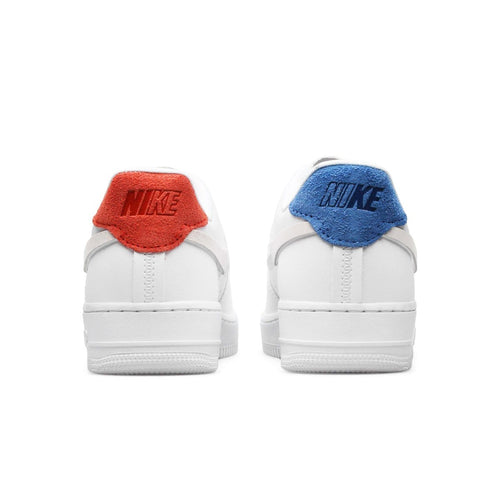 air force 1 07 trainers white platinum tint game royal red