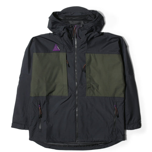 nike acg anorak black sequoia