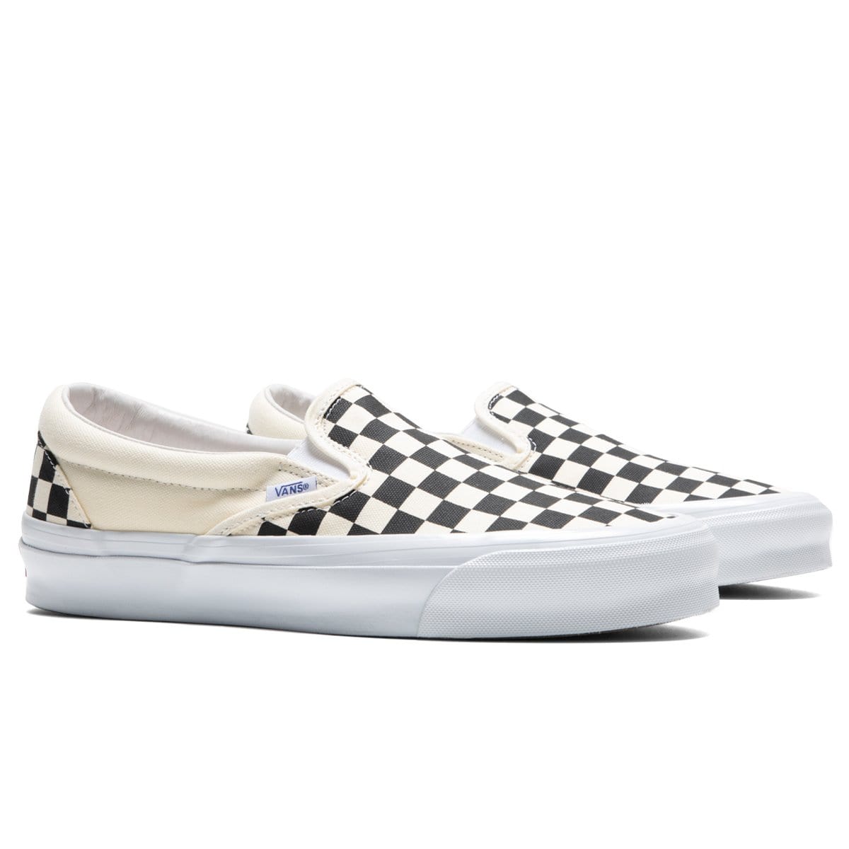 vans vault og classic slip on lx checkerboard