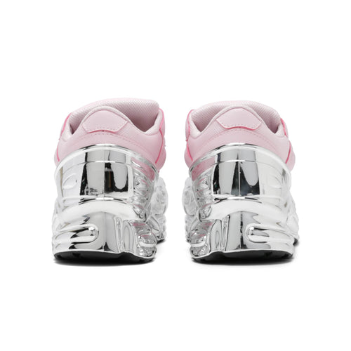 raf simons sneakers pink and silver