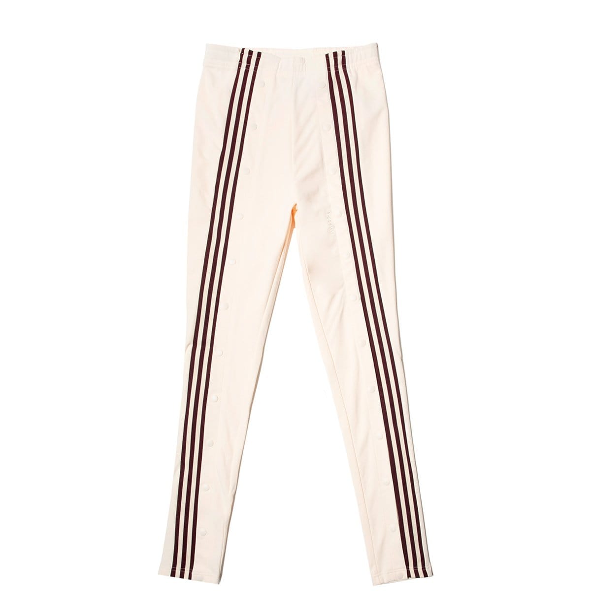 cream adidas track pants