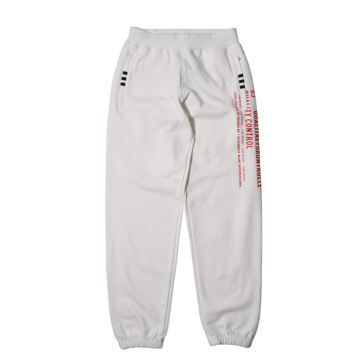 AW GRAPHIC JOGGER White/Bold Orange 