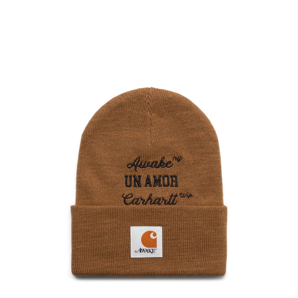 X CARHARTT WIP UN AMOR BEANIE HAMILTON BROWN | GmarShops