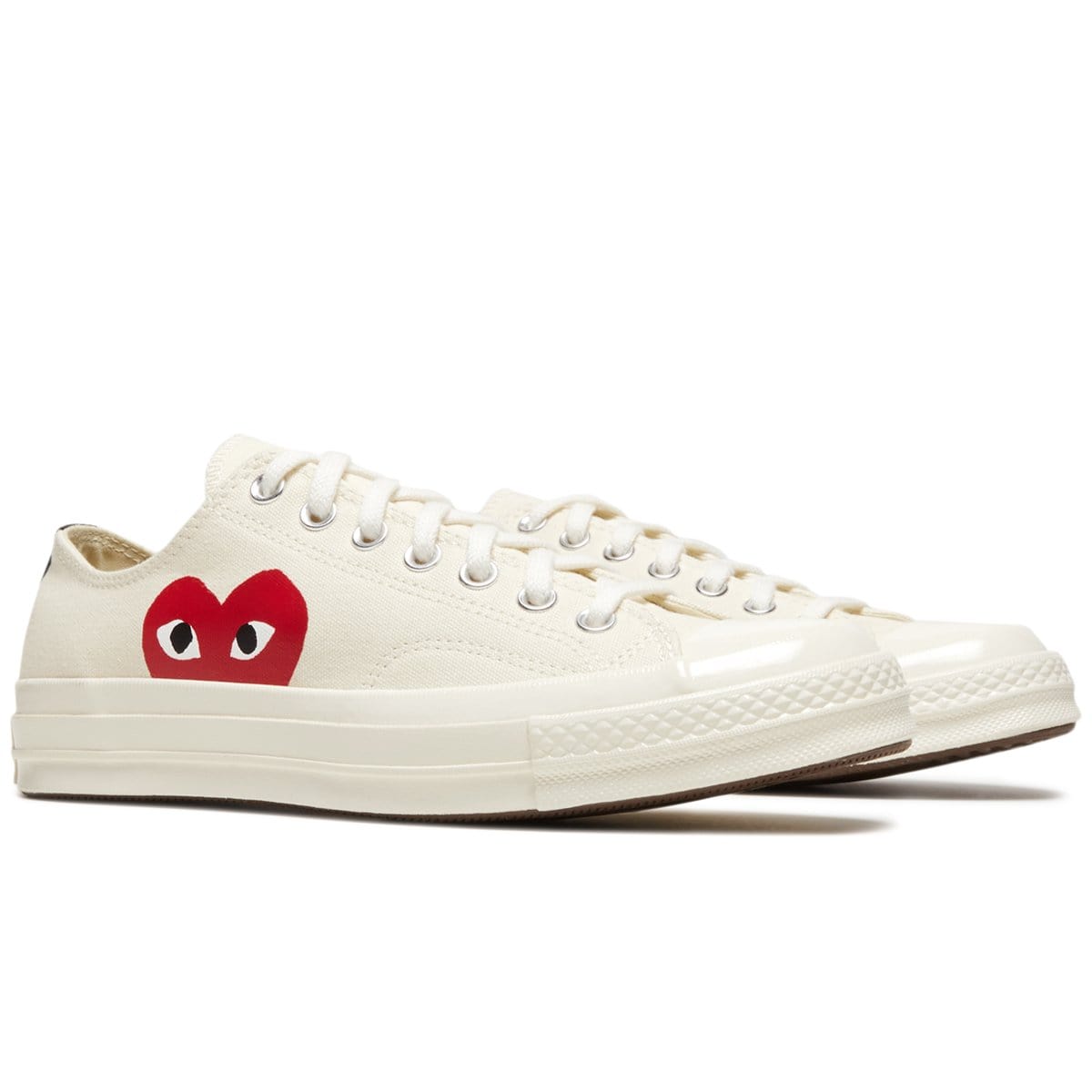 x CDG Play CHUCK TAYLOR LOW Beige