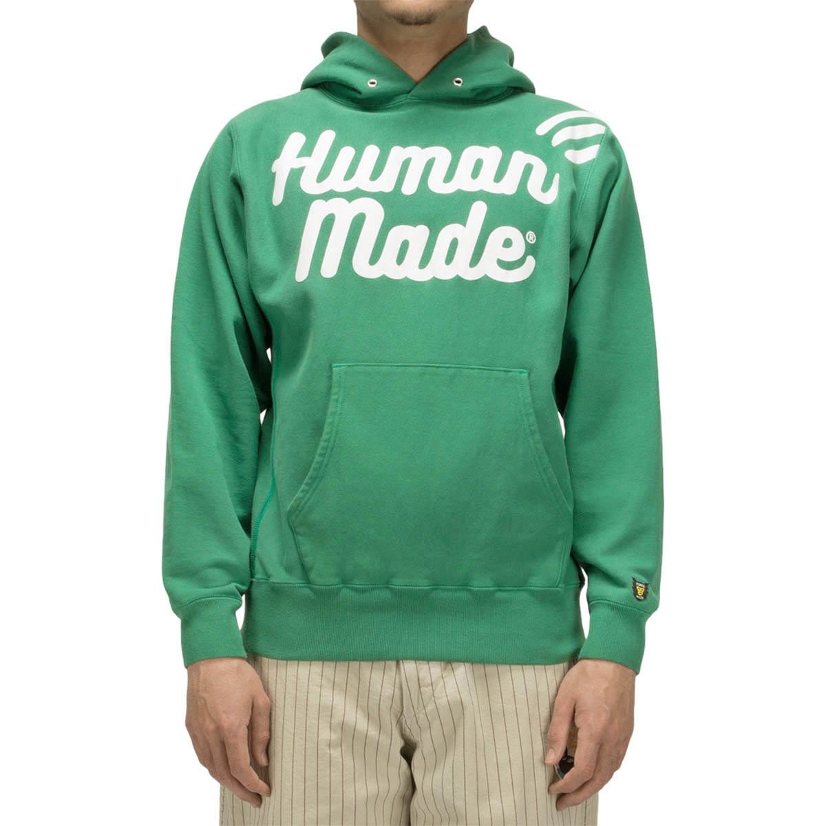 human made pizza hoodie blue