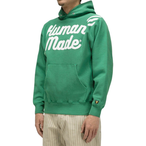 human made pizza hoodie blue