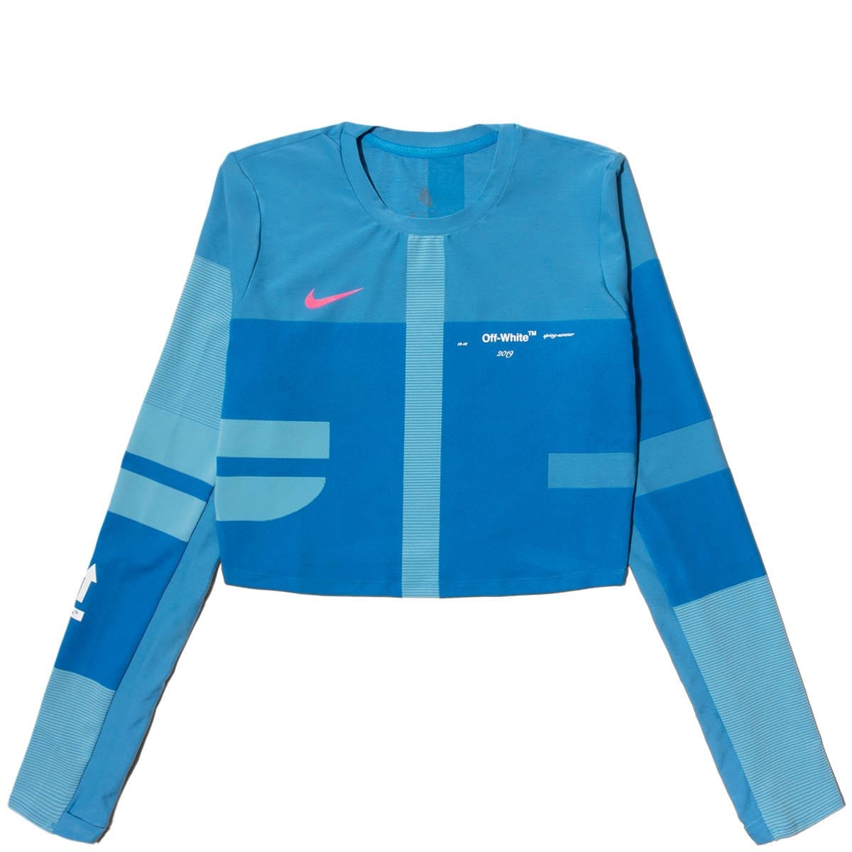 nike off white easy run top