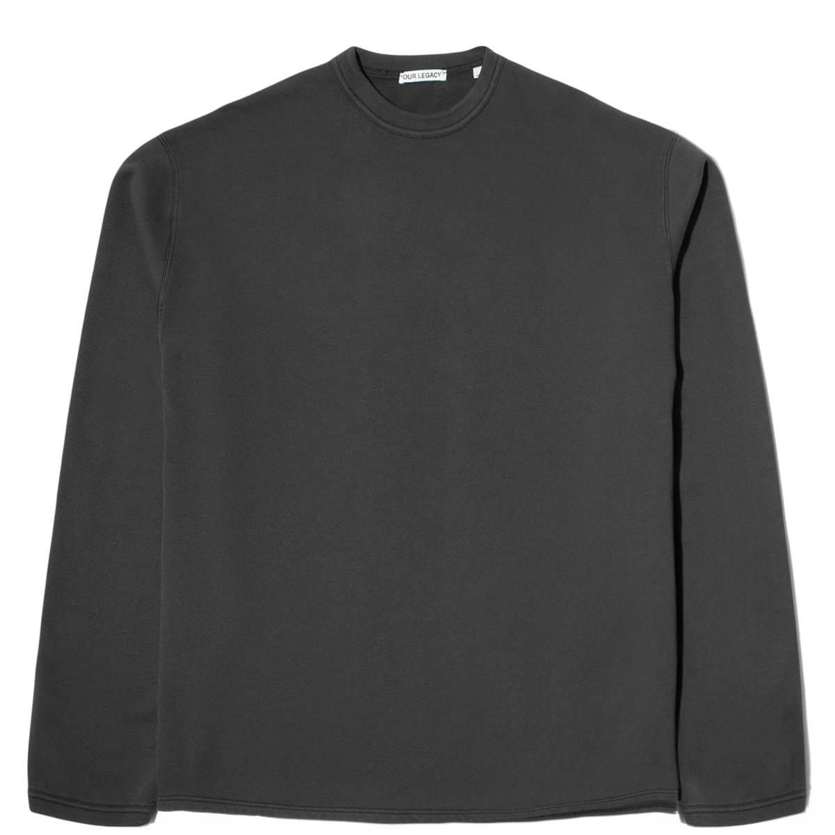 washed black sweatshirt