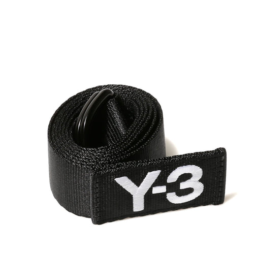 y3 belt black