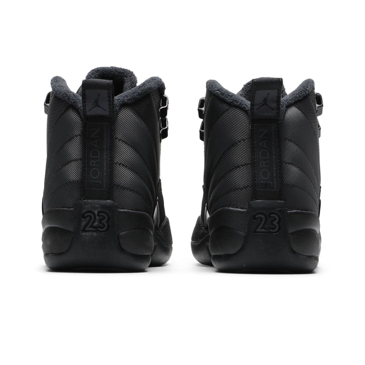 air jordan 12 retro wntr triple black